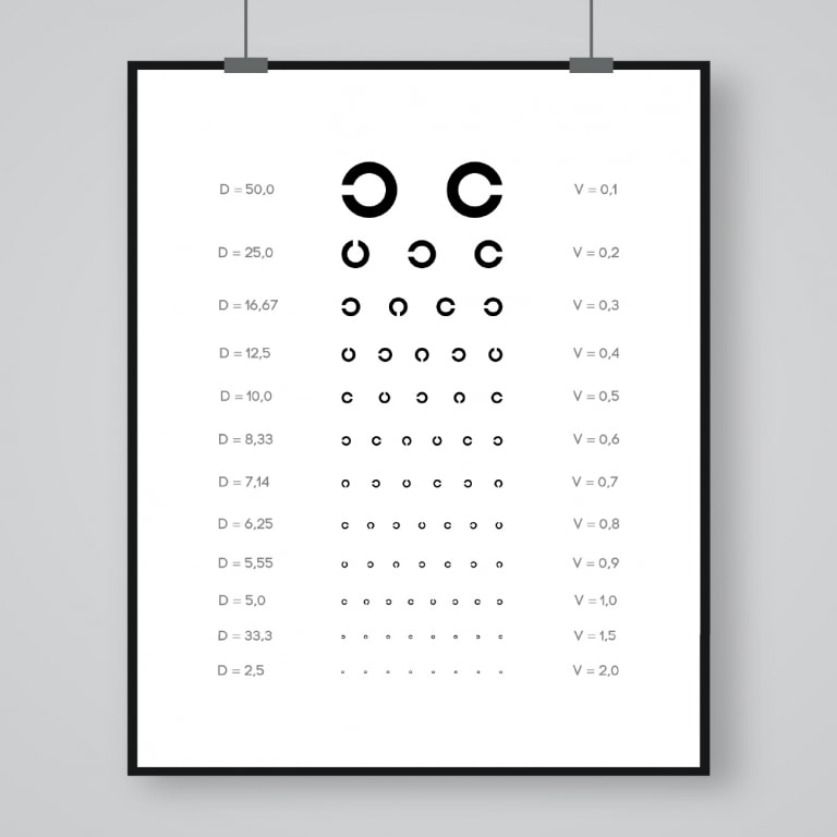 Kostenloser Führerschein Sehtest bei Optic Ortel bei Optic Ortel